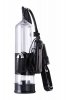 A-TOYS, Penis Pump Coal, with vibro, PVC, Transparent, 22,8 cm